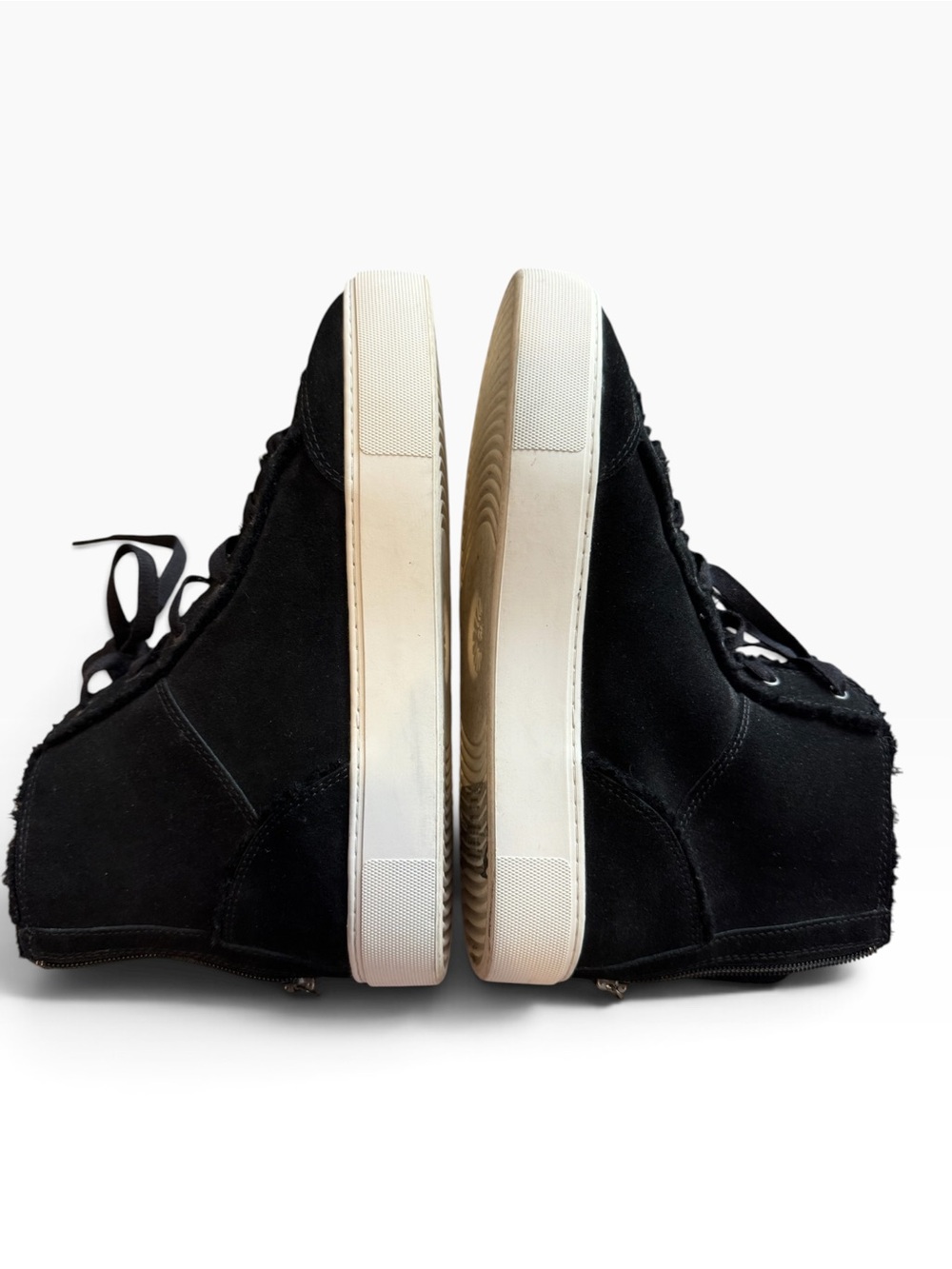 UGG Nuray High Top Sneakers in black suede